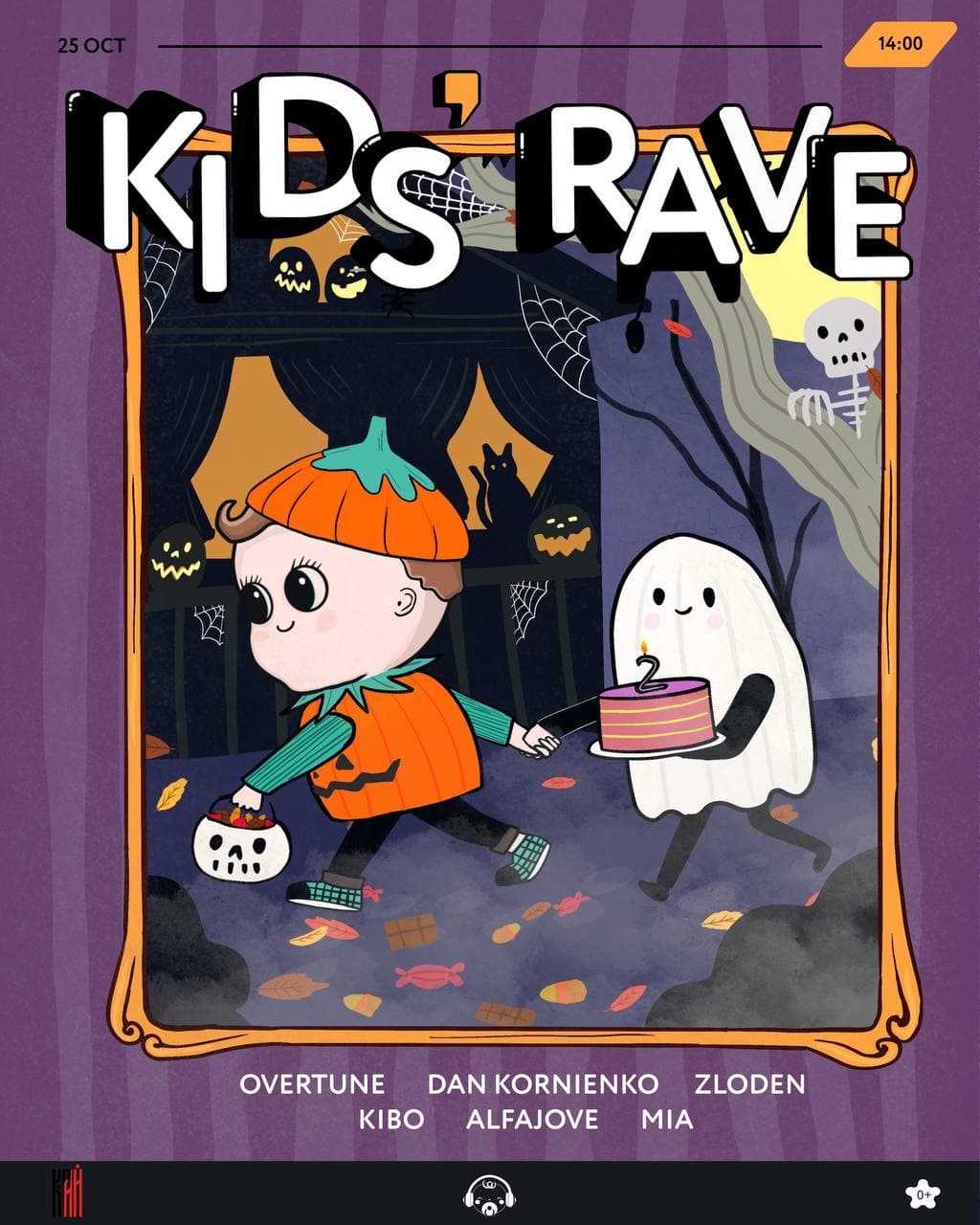 KIDS RAVE HALLOWEEN BIRTHDAY